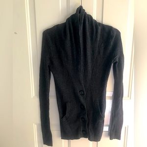 American Eagle Knit V-Neck Button-up Cardigan